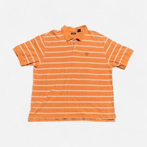 Izod orange striped XXL size polo shirt